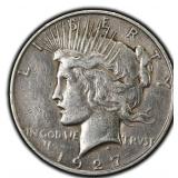 1927-D Peace Dollar Silver U.S. Denver Mint Coin