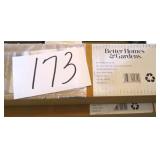 Three (3) Brown Faux Wood Curtain Rods, NIB