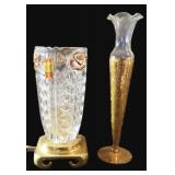 Anna Hutte Crystal Lamp (Germany) &