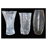 Three (3) Vases