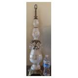 Austria Oberglas Vintage Lamp Base