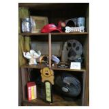 Contents of Three (3) Shelves incl. Planter &