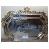 19th Century Napoleon III Gild Wood Mirror