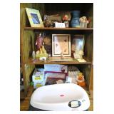 Three (3) Shelves Contents incl. Scale