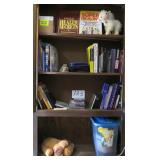 Contents of Four (4) Shelves incl. Books