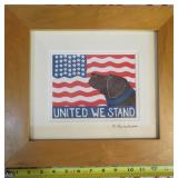 United We Stand by S Huneck, 14"x13"