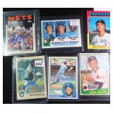 Six (6) Signed Baseball Cards