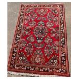 Antique Persian Sarouk retail $195 3ft 4in by 5ft