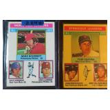 TWO (2) 1976 Leaders incl. Seaver, Schmidt,