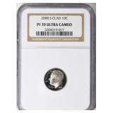2008-S Roosevelt Dime NGC Proof-70 UC