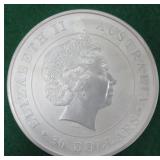 One Kilo (32.15 Troy Ounces) .999 Fine Silver
