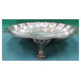 $17 SHIP: 31% SILVER Vintage Serving Tray