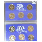 2004 & 2006 U.S. Mint Proof State Quarter Sets