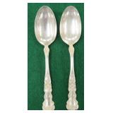 84.6 Grams Sterling Silver Spoons, $204 Melt Value