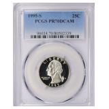 1995-S Washington Quarter PCGS Proof-70 DCAM