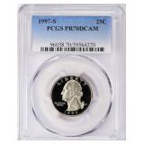 1997-S Washington Quarter PCGS Proof-70 DCAM