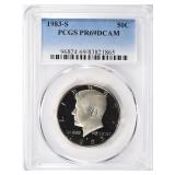 1983-S Kennedy Half Dollar PCGS Proof-69 DCAM