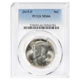 2015-P Kennedy Half Dollar PCGS MS-66