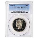 2003-S Kennedy Half Dollar PCGS Proof-69 DCAM