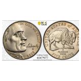 2005-D Bison Nickel PCGS MS65 Gold Shield Holder