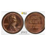 1909 Lincoln Cent V.D.B. PCGS Genuine AU Details