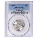 2009-P American Samoa Satin Finish PCGS SP-68
