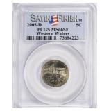 2005-D Nickel Ocean n View Satin Finish PCGS MS-66