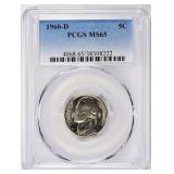 1960-D Jefferson Nickel PCGS MS-65