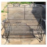 Outdoor Metal 2-Seater Glider