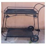 Food and Beverage Cart, Outdoor Metal