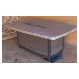 Outdoor Fire Table, UNUSED, 60'x40'x26'h