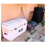 Pile under porch incl. Cooler, must take all