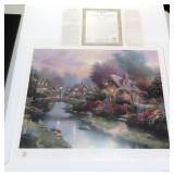 24'x20' Thomas Kincaide Lamplight Bridge