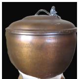 Hammered Copper Big Pot with Lid, 18'x19'