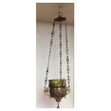 Brass Hanging Incense/Candle Holder