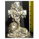 Arthur Court Pewter, Lion Lamb Cross, 2003