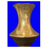 Gold Overlay Vase