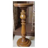 Oak Pedestal 33'H x 12.5'W