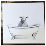 Sheep in a Bathtub, 17'x17'