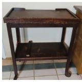 Needs Repair: Flip Top British Tea Cart