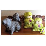 Garden Squirrel and Dogs