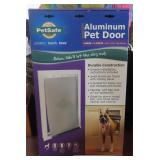Aluminum Pet Door for Big Dawgs, new in box