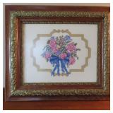 Very Nice Needlepoint in a 19th Century Frame