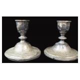 Sterling Silver Weights Westmorland Candle Holders
