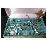 Estate Find Jewelry Box with Contents incl.