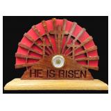 He is Risen Religious Clock, Easter is Coming