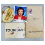 Perhaps Ostrich Skin Purse (with stains as shown)