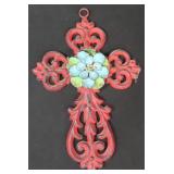 Ornate Cross Iron Cross, painted
