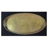 Vintage Brass Jewelry Tray