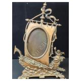 Vintage Cherub on Boat Photo Frame